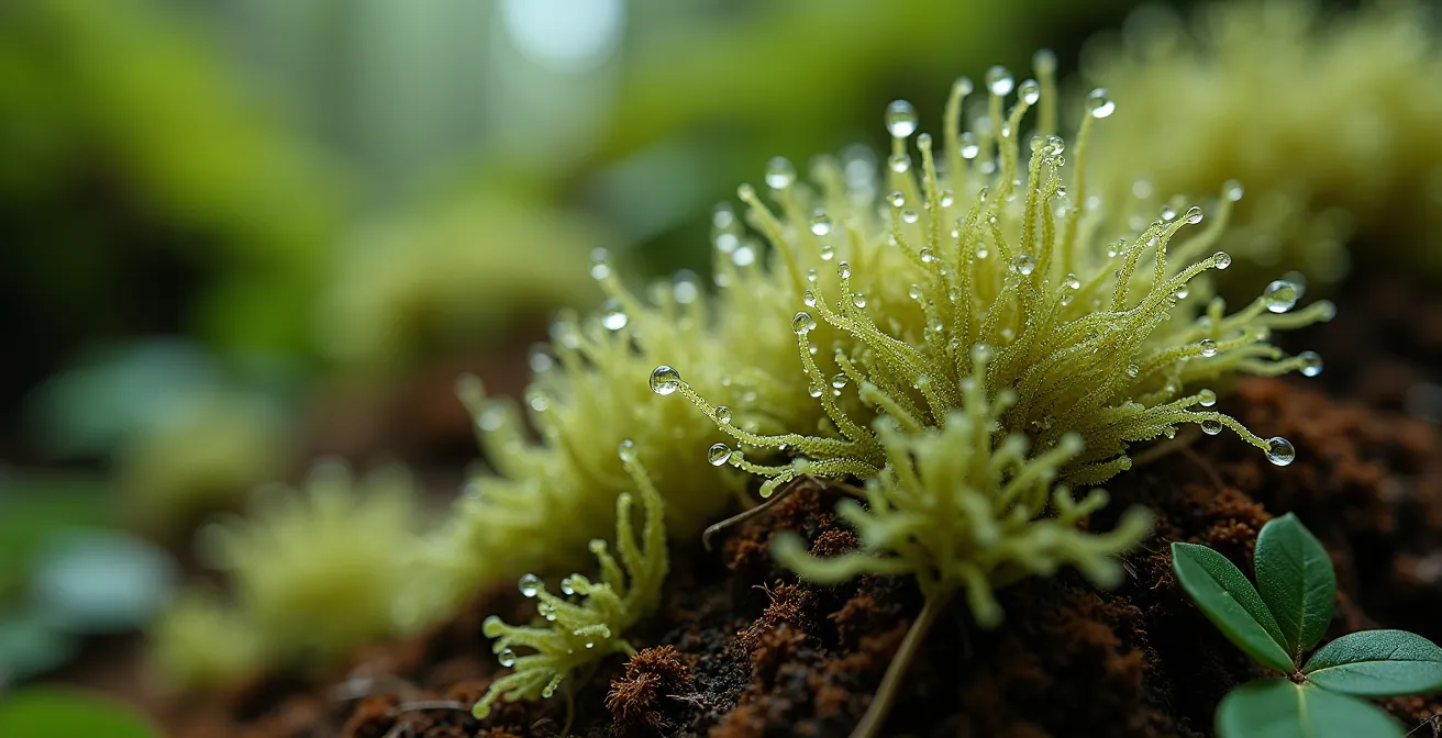 Forêt primaire intacte servant de zone témoin scientifique